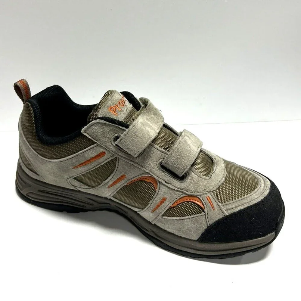 Propet Men's Connelly Strap Sneaker Brown Size 9.5 EEE